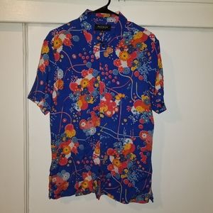 Pacsun Floral button up Romeo + Juliet